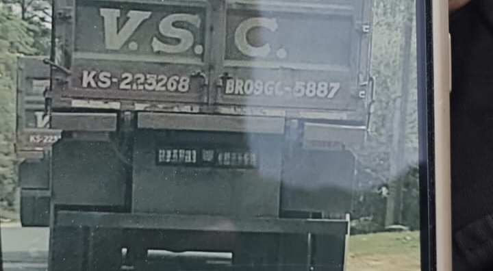 इसी ट्रक से हुई घटना।