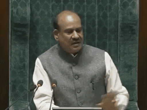 ओम बिड़ला ने पीएम मोदी को खतरा बताया था।