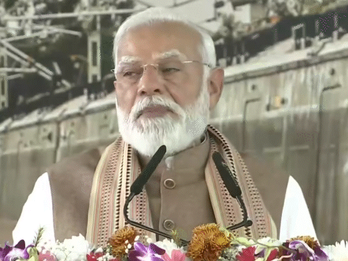 पीएम मोदी ने रविवार को मेरठ में जनसभा को संबोधित किया। - LRN24