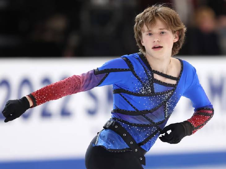 इलिया मालिनिन इटली विंटर ओलिंपिक के फाइनल में कई बार गिरे। वे आठवें नंबर पर रहे। - Dainik Bhaskar