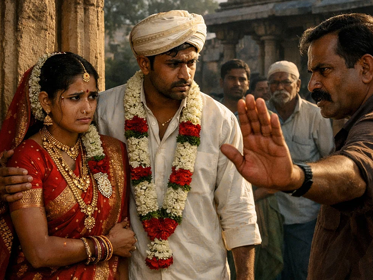 कर्नाटक में दलित जोड़े को मंदिर जाने से रोका:  आरोपी बोला- दलितों को घर में ही पूजा करनी चाहिए