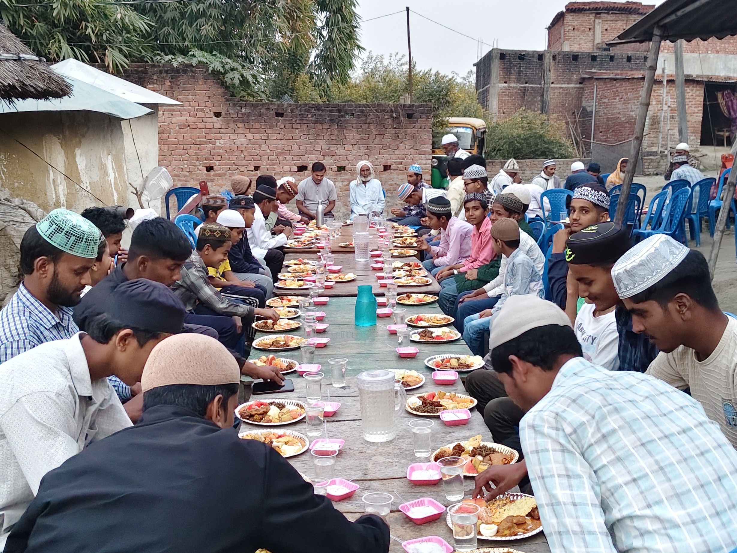 Rabbul Pathardeva Iftar Party: Brotherhood & Love Message by Rabbul Hussain