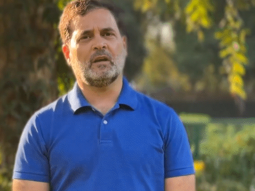 राहुल गांधी ने X पर 1 मिनट 50 सेकेंड का वीडियो जारी किया। - Dainik Bhaskar