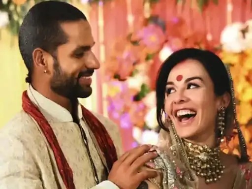 शिखर धवन की पहली शादी 2011 में हुई थी।