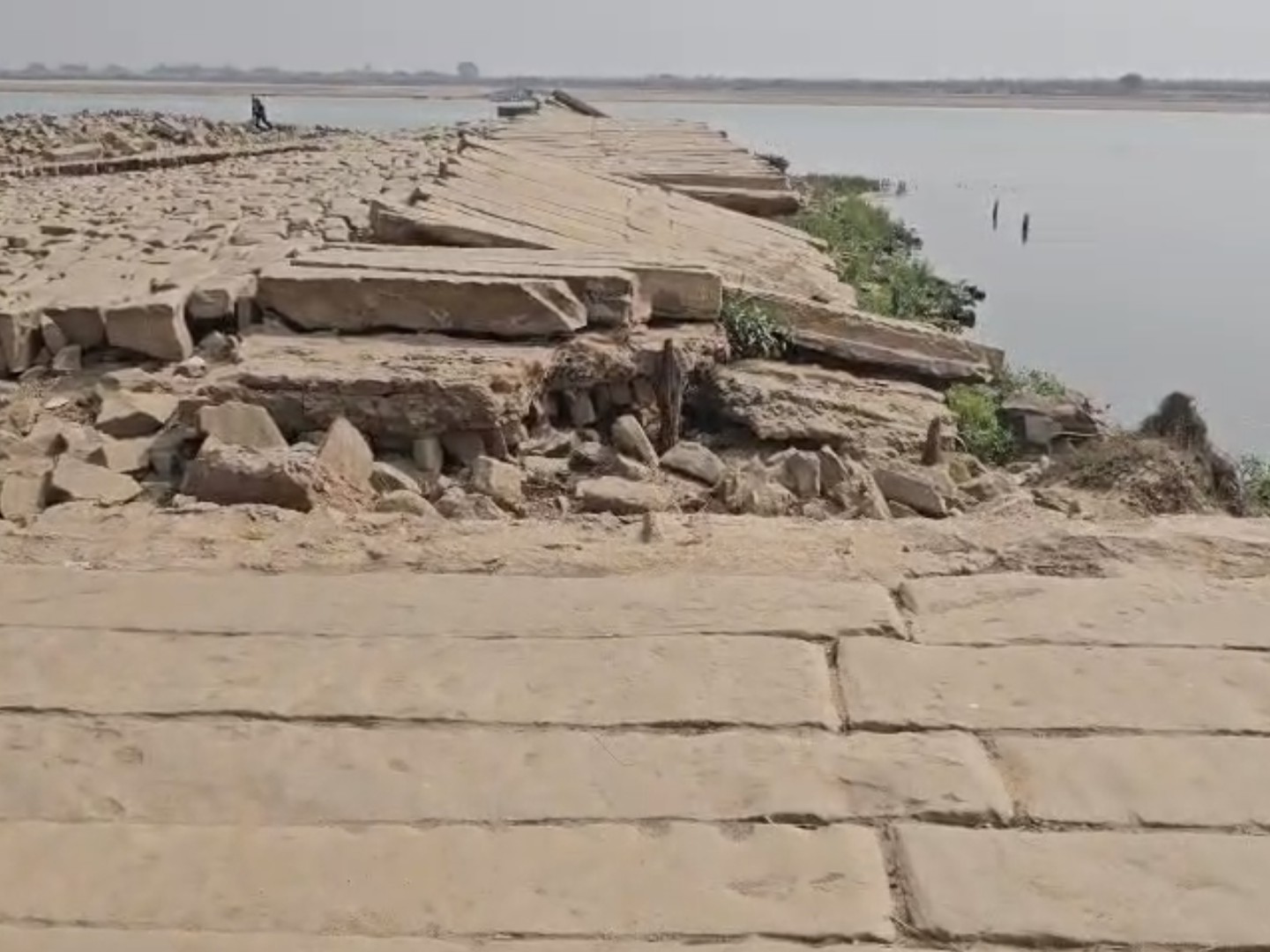 Bihars Invisible Bridge Mystifies | Son Rivers Hidden Wonder Built by ...