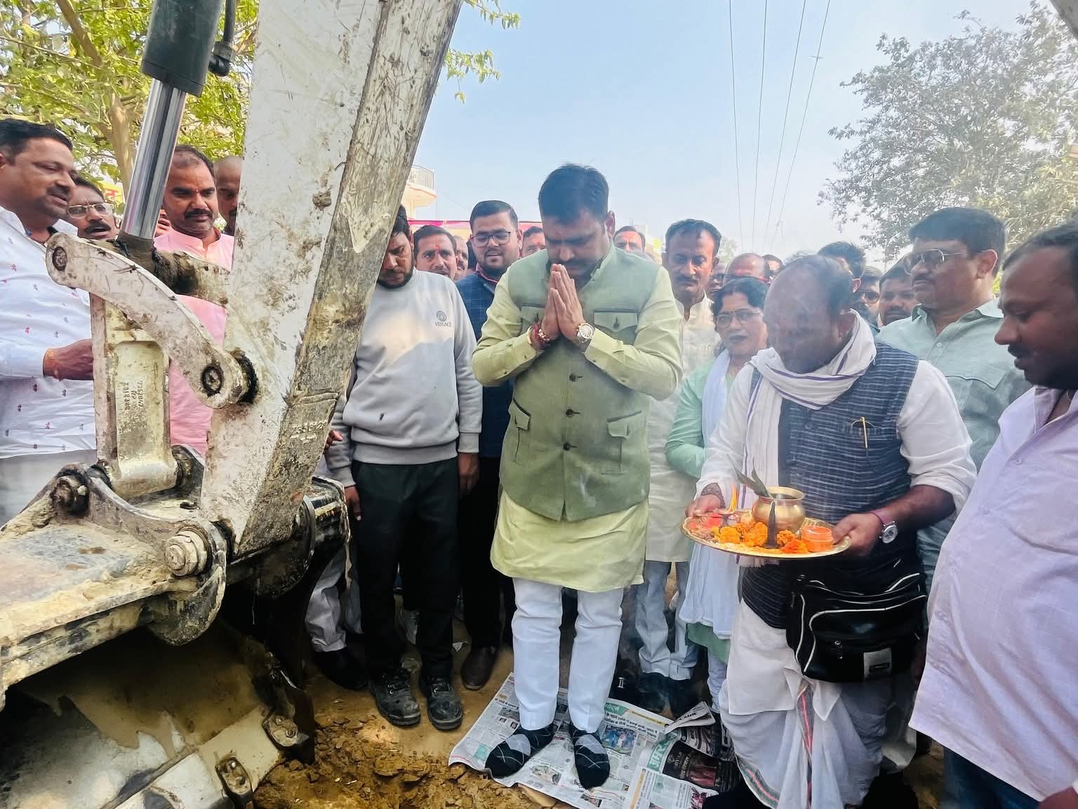 Cr Raj Sant Kabir Nagar Road Inauguration | 1945 Cr Project | MLA Ankur Raj Tiwari