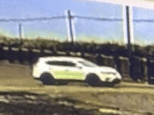 गुरुद्वारा साहिब के बाहर सीसीटीवी में कैद किडनैपर्स की कार व अवतार सिंह की फाइल फोटो