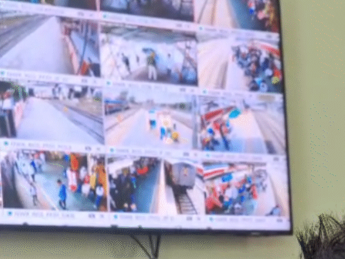 50 से अधिक सीसीटीवी कैमरों से 24 घंटे निगरानी की जा रही है।