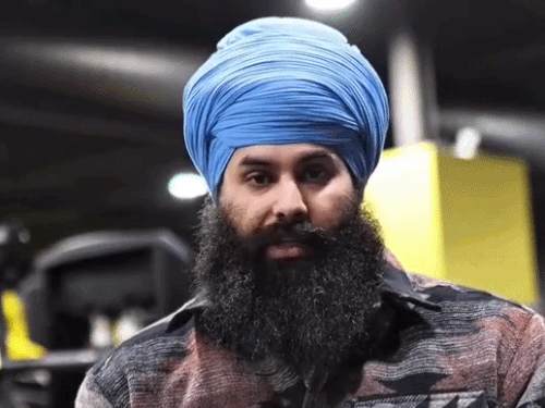 Nihang Akali Gajj Singh shared a grooming video and asked what is happening.