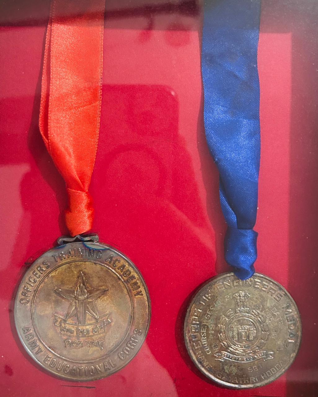 Received Army Education Medal and Corps of Engineers Medal for Best Cadet in Academic Field among more than 400 cadets at OTA Chennai