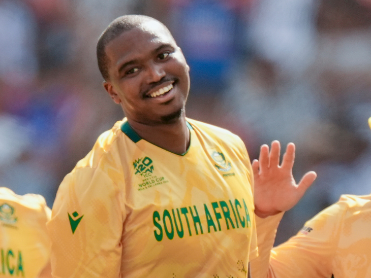 एनगिडी ने रदरफोर्ड को 3 रन पर जीवनदान दिया