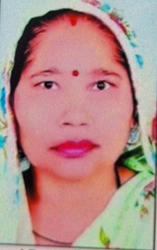 शांति देवी, मृतका का फाइल फोटो