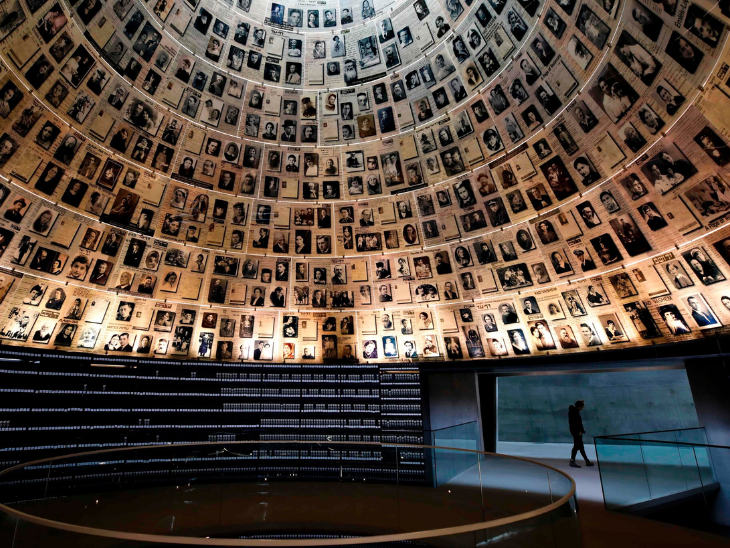 The museum of Israel's 'Yad Vashem' contains memories related to those killed in the Holocaust. Their names and photographs have been posted here.