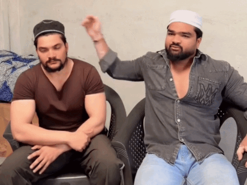 मुस्लिम व्यक्ति ने युवक सुब्हान रंगरीज का वीडियो इंस्टाग्राम पर पोस्ट किया है।