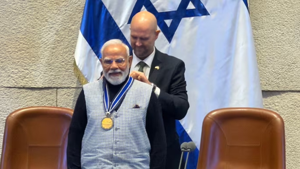पीएम मोदी 25 फरवरी से 2 दिन के इजराइल दौरे पर हैं।