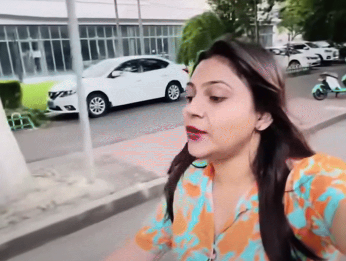 चीन की यात्रा के दौरान ज्योति ने कई ब्लॉग बनाए थे।