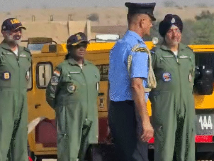 Skies of Jaisalmer Witness History