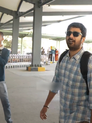 Actor-director Rahul Ravindran and film producer-director Sandeep Reddy Vanga left together this morning.