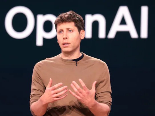 ओपन-एआई के सीईओ सैम ऑल्टमैन ने सोशल मीडिया प्लेटफॉर्म एक्स  पर इसकी जानकारी दी है। (फाइल फोटो) - Dainik Bhaskar