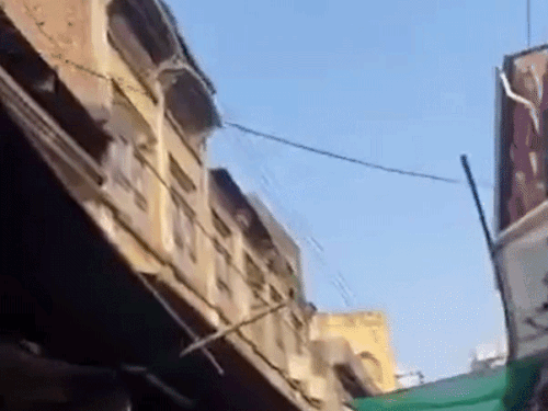 पाकिस्तान के एबटाबाद में गुरुद्वारा गुरु सिंह सभा की इमारत। - फाइल फोटो