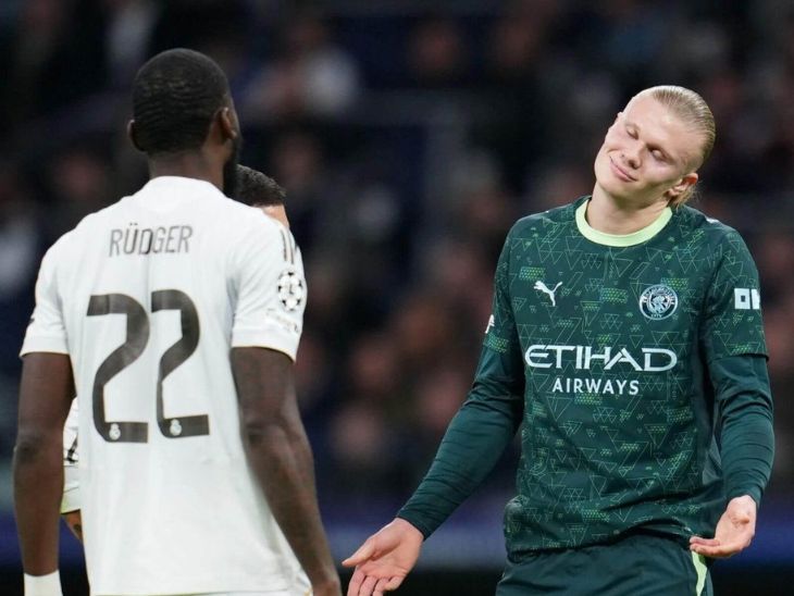 रियल मैड्रिड और मैनचेस्टर सिटी के बीच अब तक 15 मैच खेले गए। दोनों को 5-5 में जीत मिली, जबकि 5 मुकाबले ड्रॉ भी रहे। - Dainik Bhaskar