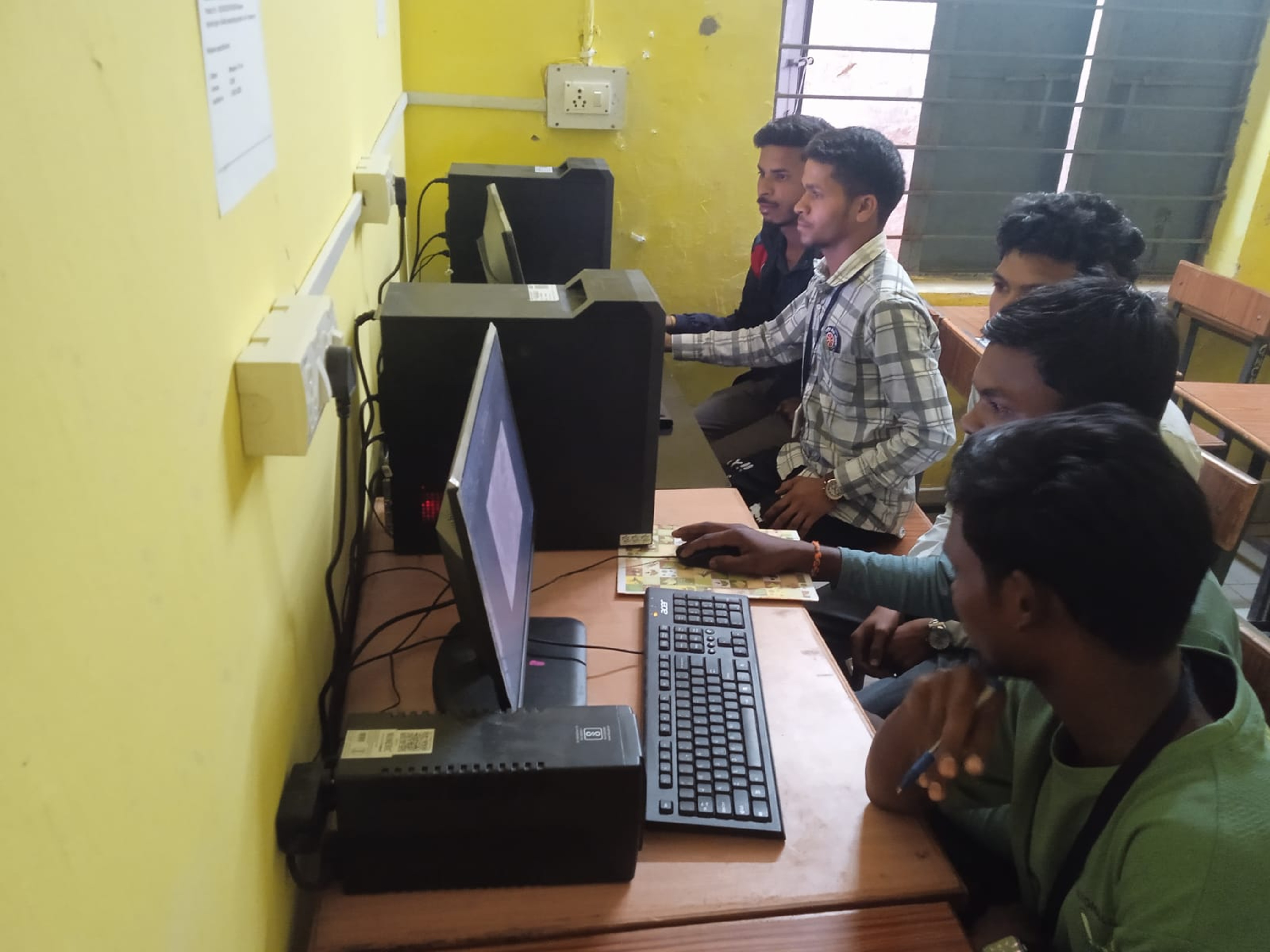 Computer lab started in Kui-Kukdur College