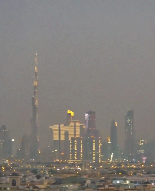 शनिवार शाम बुर्ज खलीफा के पास ईरानी हमले के कारण ब्लास्ट हुआ था।