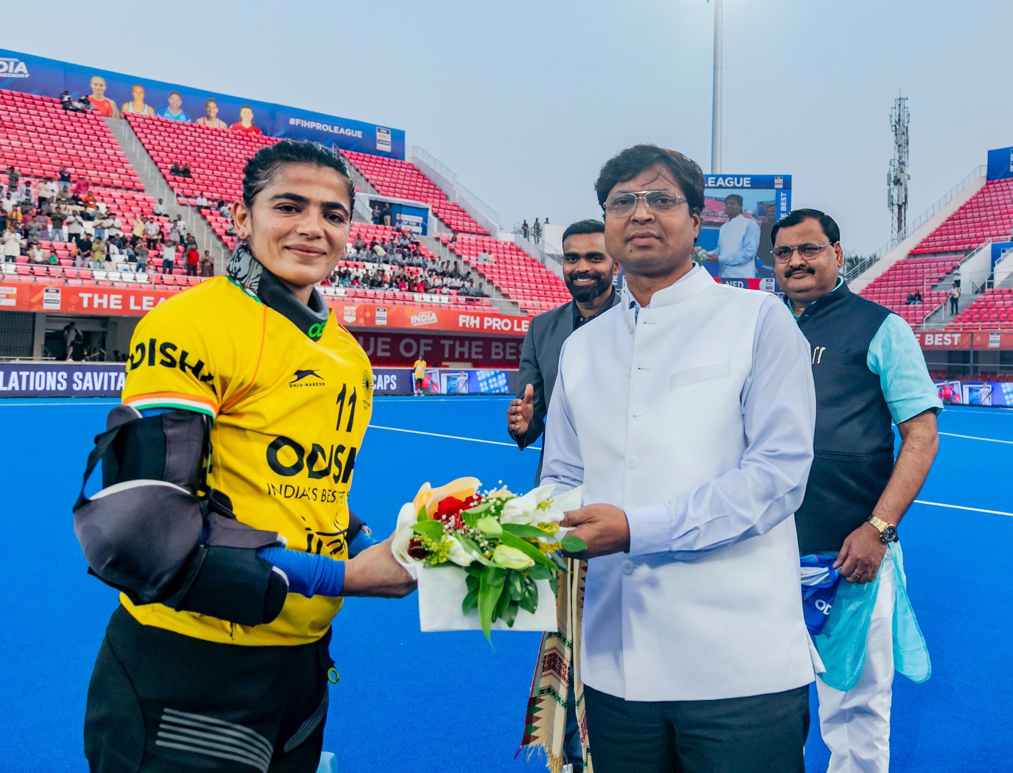 सविता पूनिया ने भारत के लिए 300 से ज्यादा इंटरनेशनल हॉकी मैच खेले।