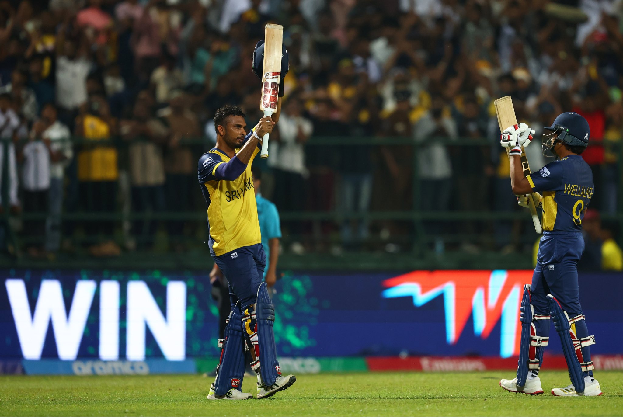 श्रीलंका सुपर-8 स्टेज के मैच में पाकिस्तान को हराने के करीब पहुंच गया, लेकिन 5 रन से हार गया।