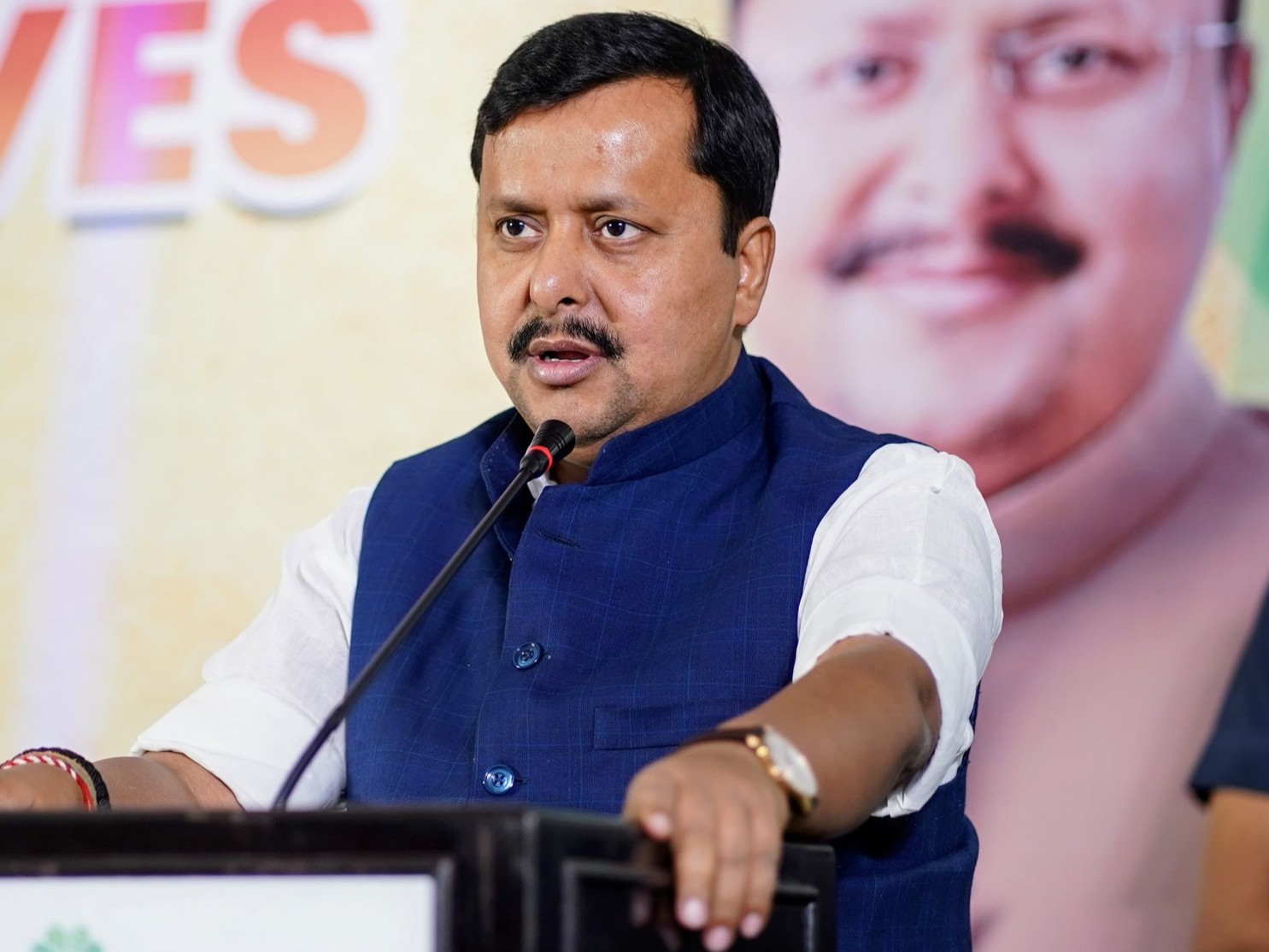 नितिन नवीन 20 जनवरी को भाजपा के 12वें राष्ट्रीय अध्यक्ष बनाए गए। File - Dainik Bhaskar