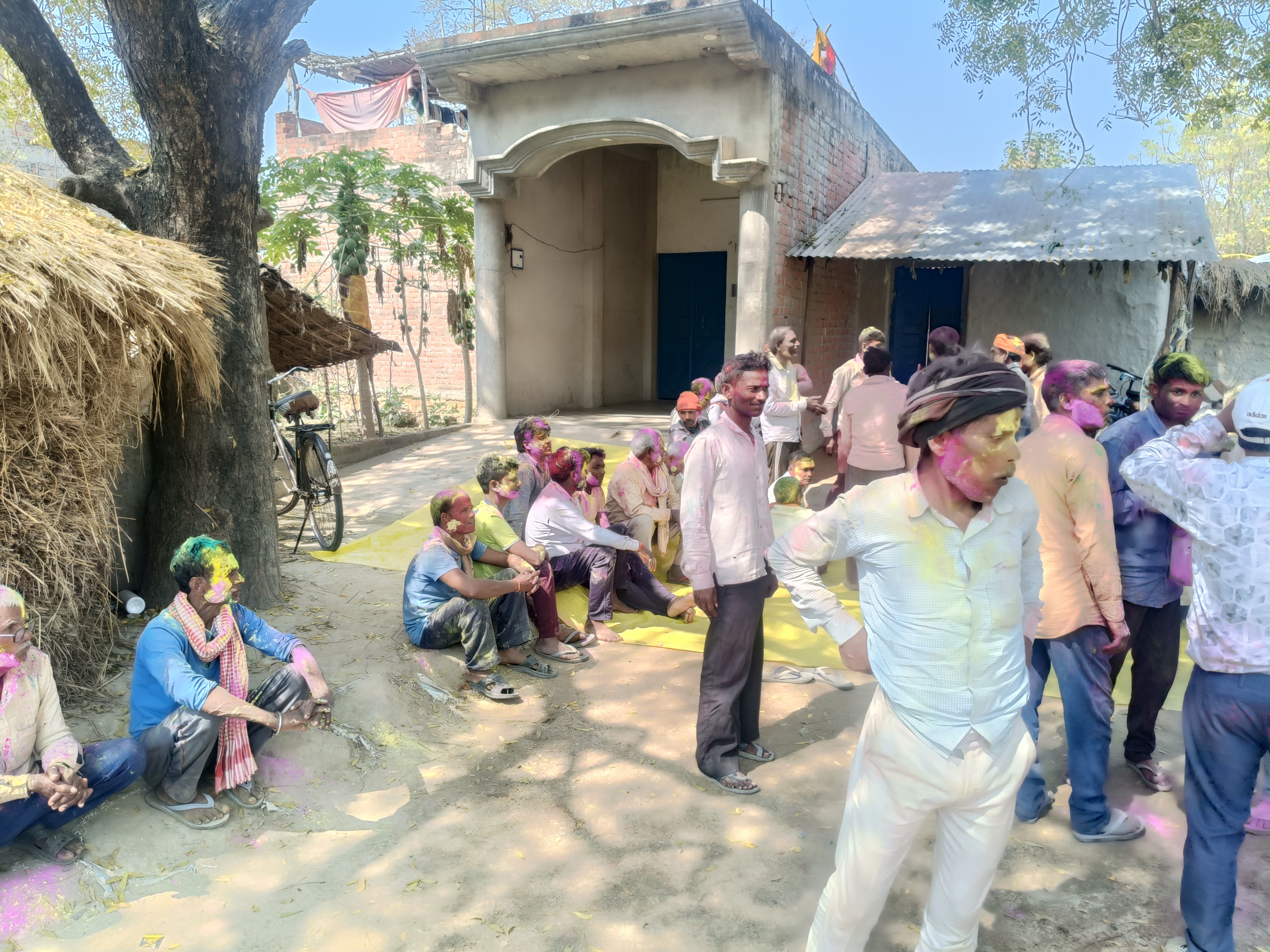 Sehasi Village Holi Celebration | Falg Geets & Colors of Brotherhood