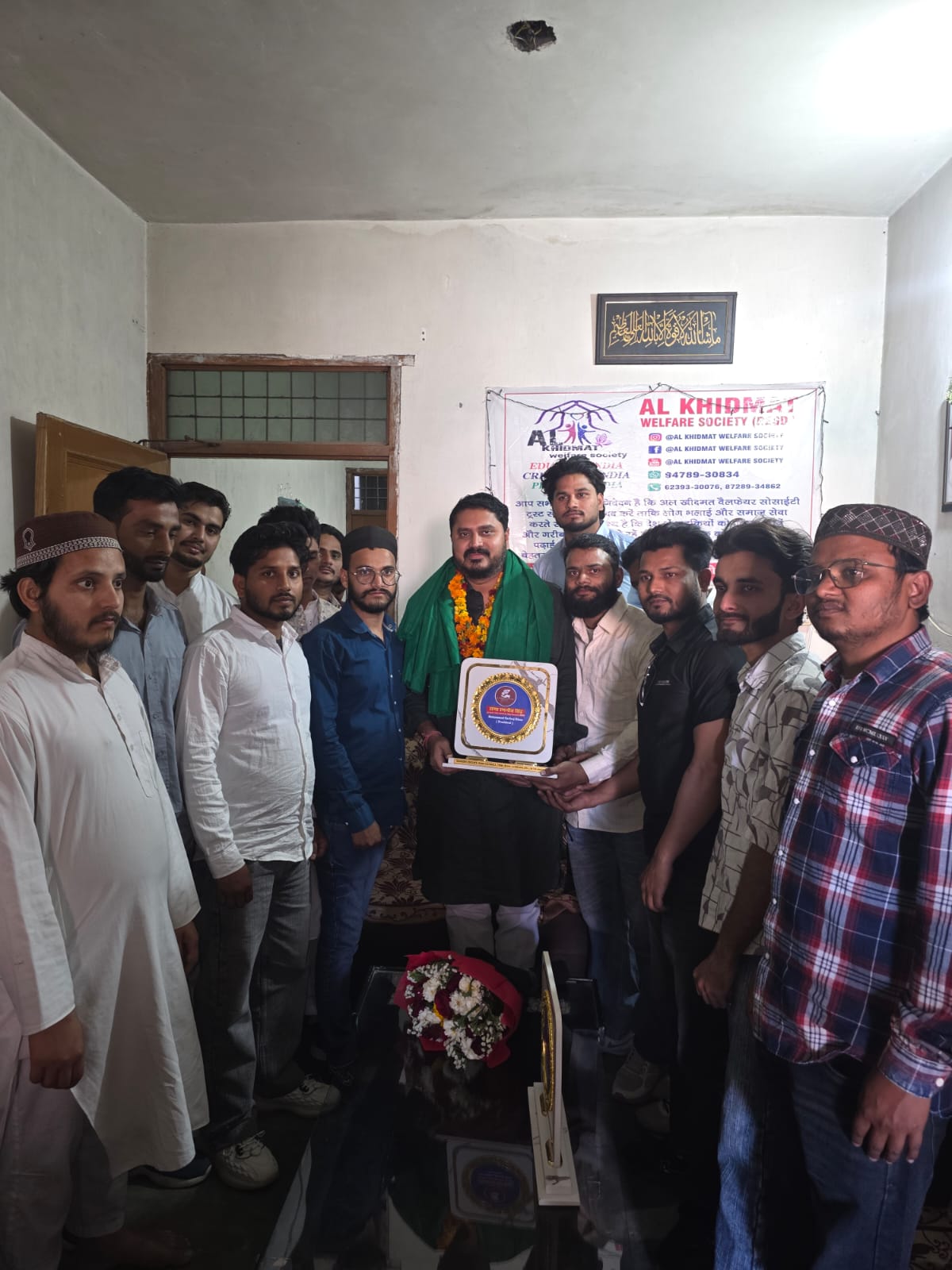 Rana Ranjit was honored at the Iftar ceremony.