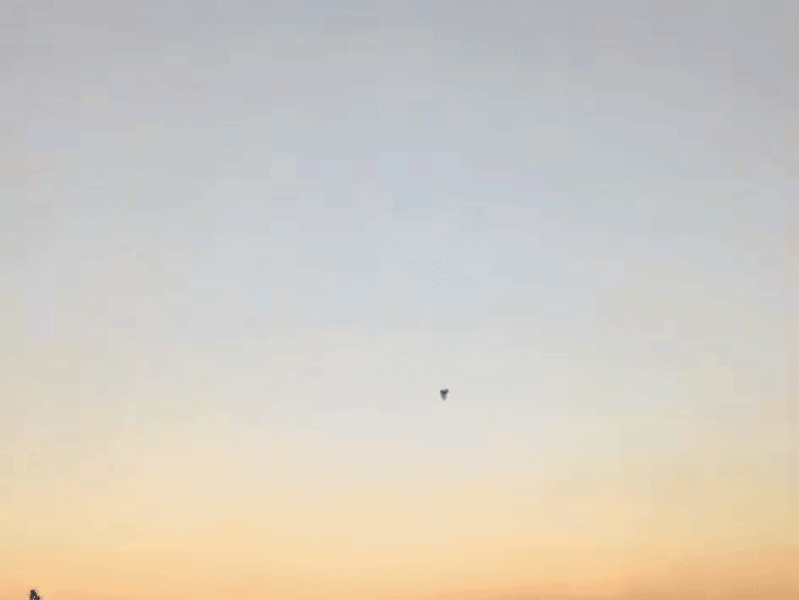 इजराइल ने बुधवार को ईरानी मिसाइल गिराने का वीडियो जारी किया।