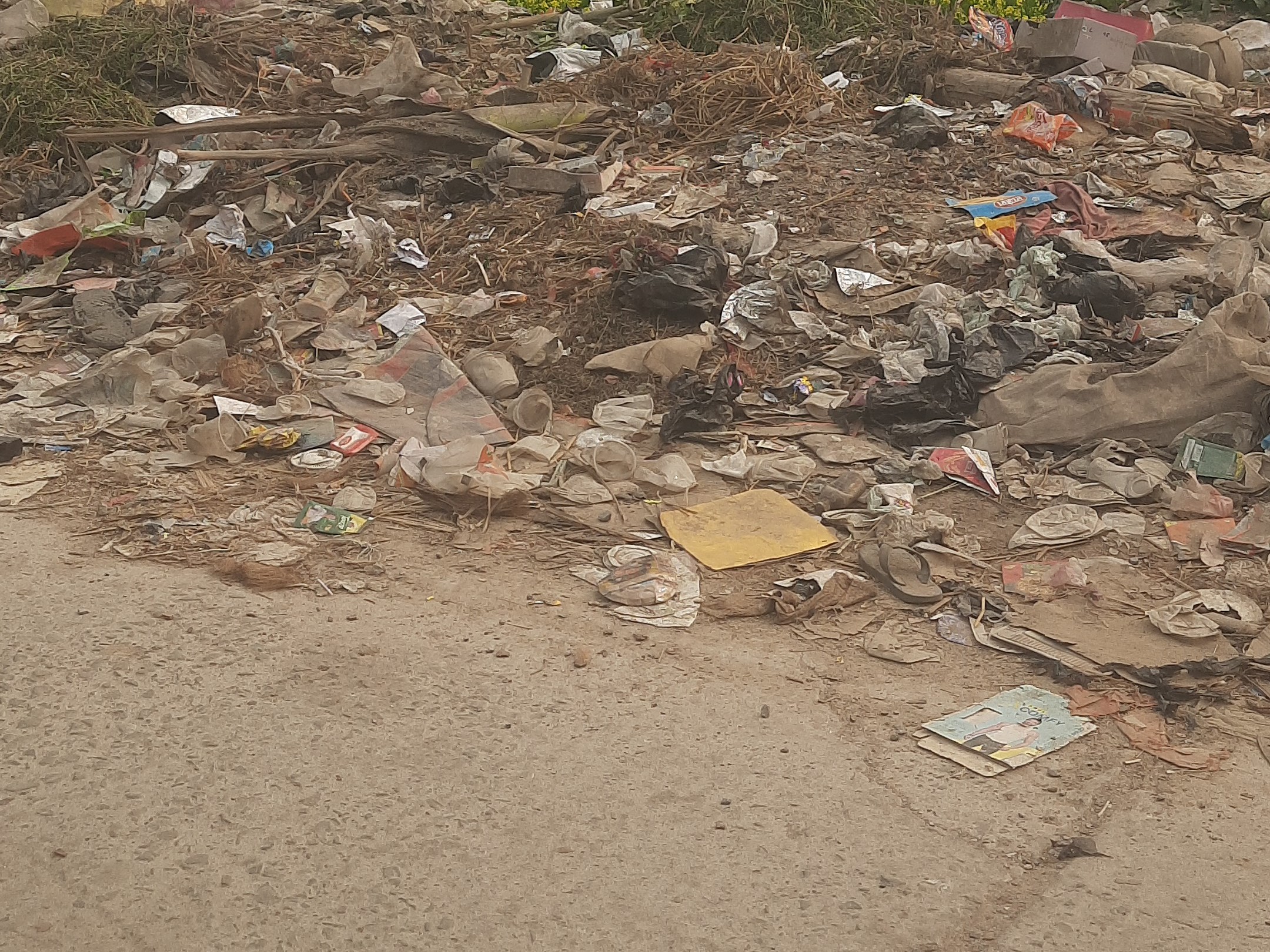 Bhatni Sanitation Campaign Fails: Garbage Piles on Raybari-Chakhni Ghat ...