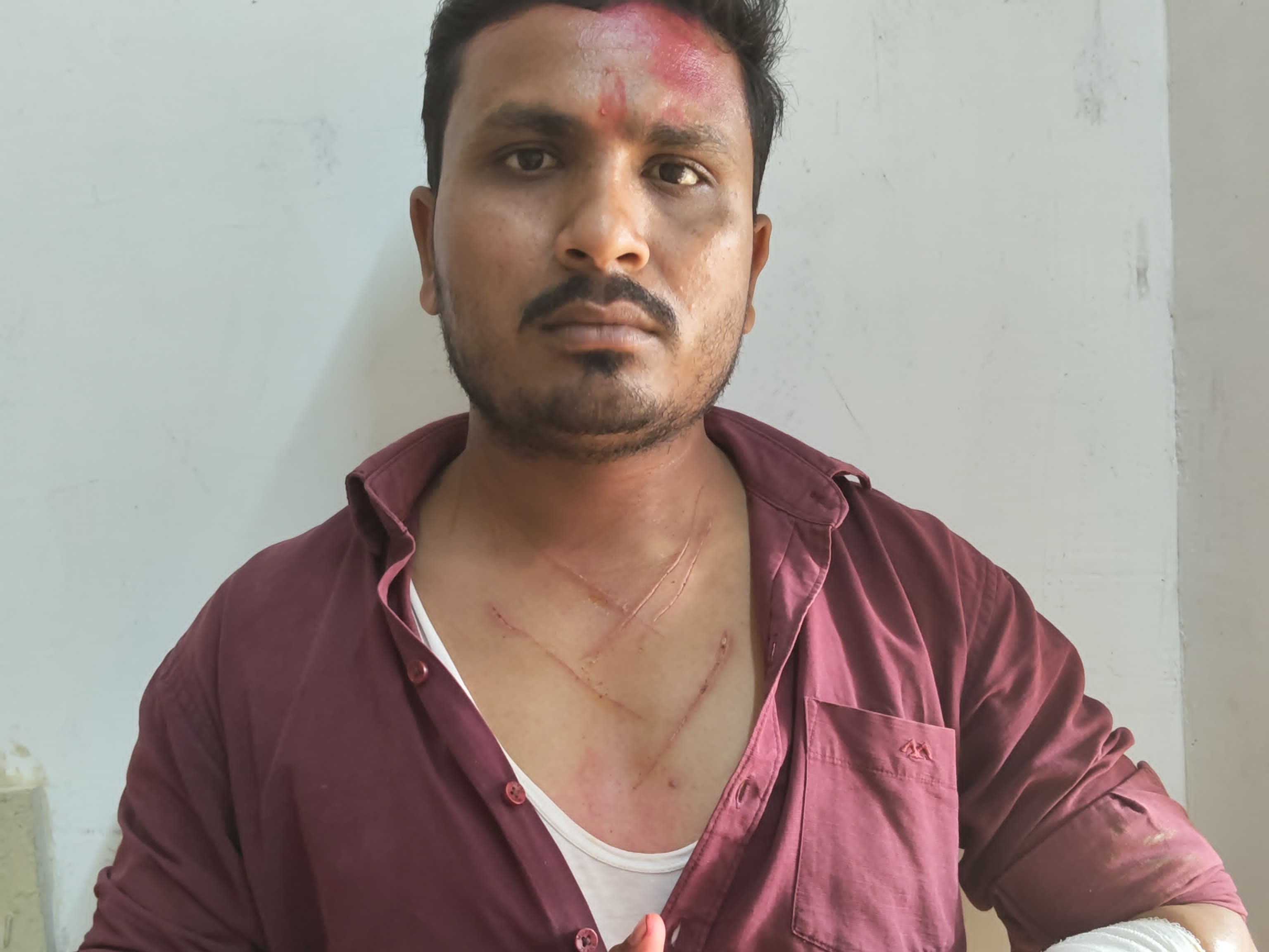 पीड़ित। - Dainik Bhaskar