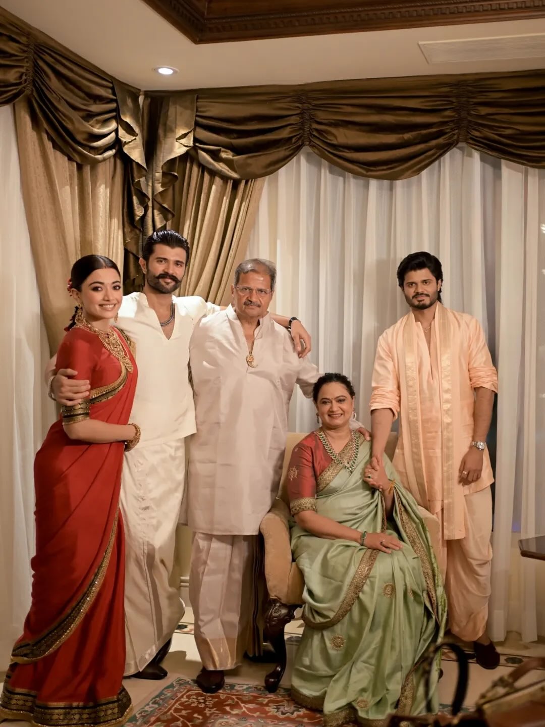 Vijay Rashmika Reception