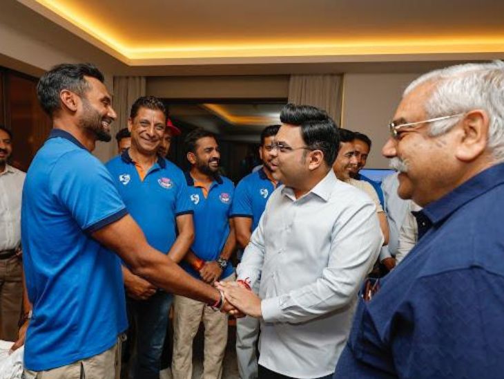 पहला रणजी ट्रॉफी खिताब जीतने के बाद जम्मू-कश्मीर टीम ने जय शाह से मिलने की इच्छा जताई.