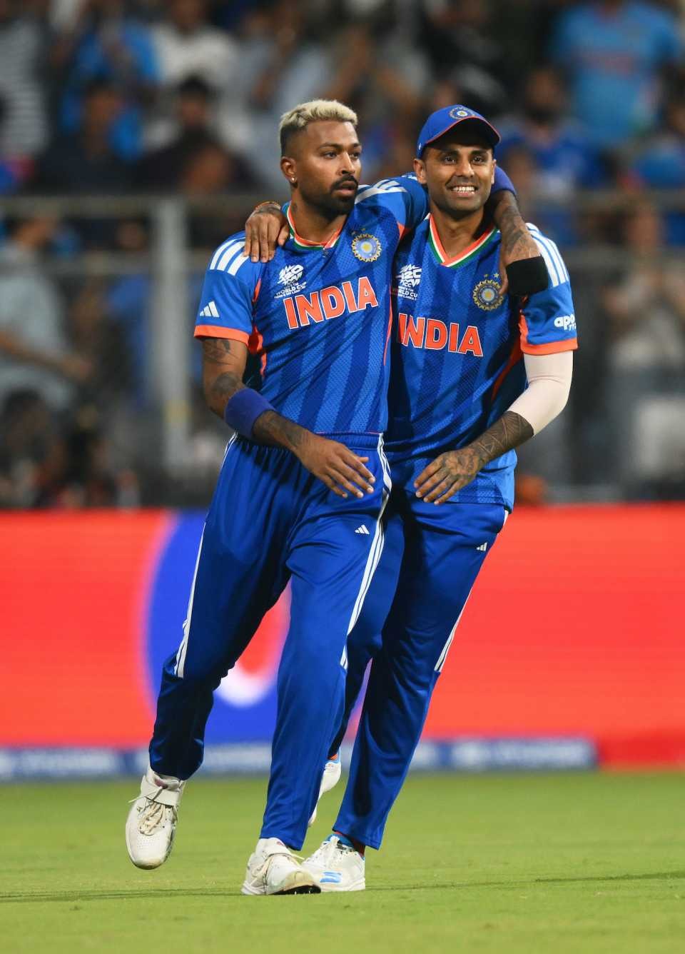 कप्तान सूर्यकुमार यादव ने पूरी टीम की तारीफ की।