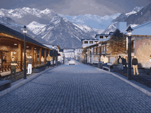 बद्रीनाथ धाम के मास्टर प्लान का पूरा नक्शा गुजरात की कंपनी आईएनआई ने डिजाइन किया है।