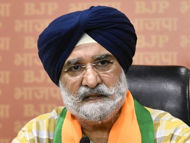 जब 2024 में भाजप में शामिल हुए थे संधू।