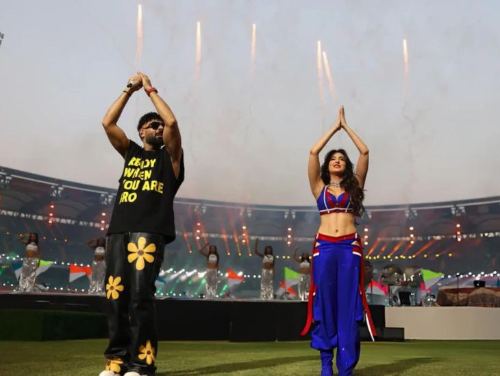 ओपनिंग सेरेमनी में नोरा और बादशाह ने परफॅार्म किया।