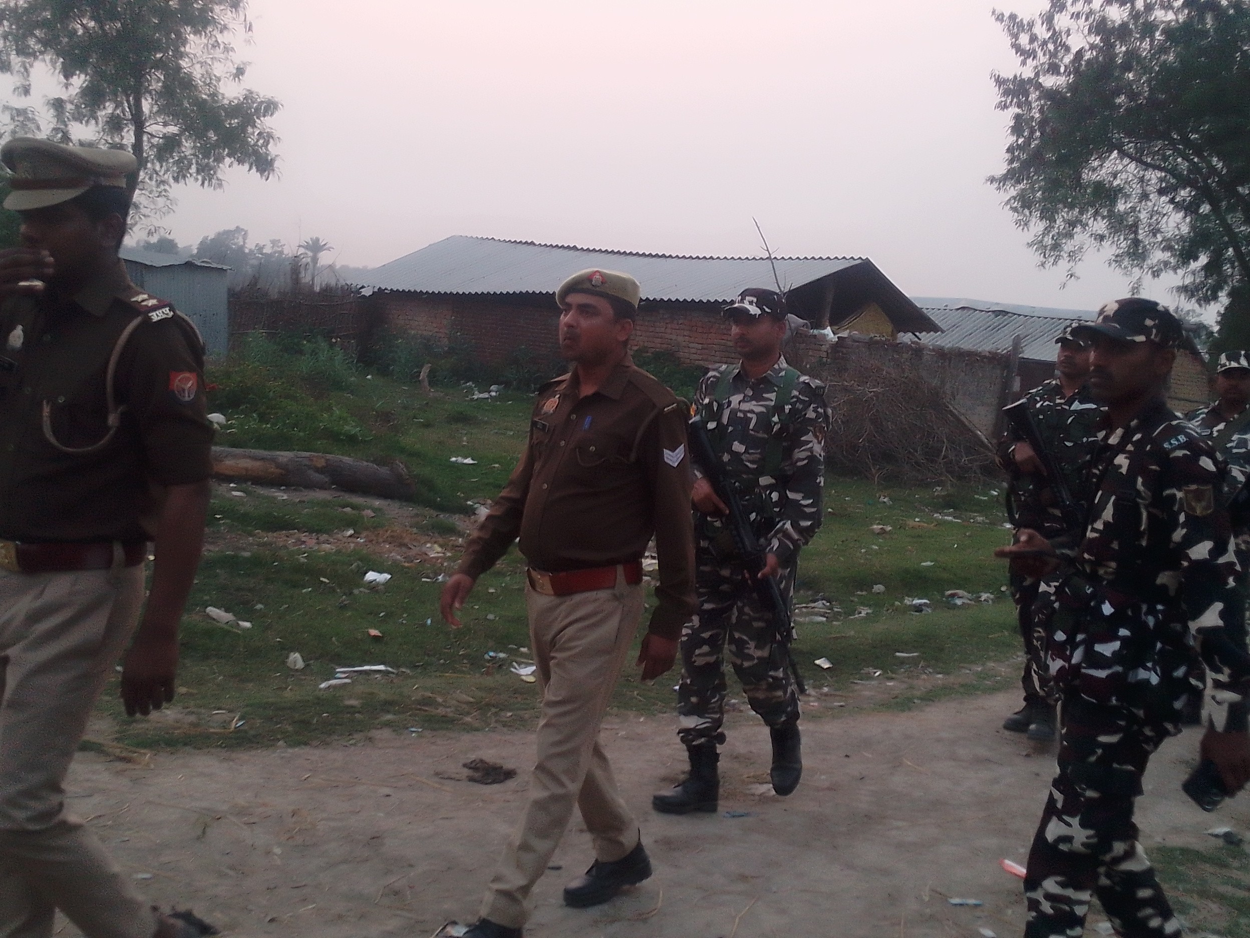 India-Nepal Border Vigilance | Shravasti SSB UP Police Joint Patrol