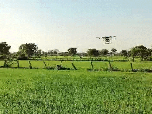 10 मिनट में 1 एकड़ फसल पर कीटनाशक का छिड़काव