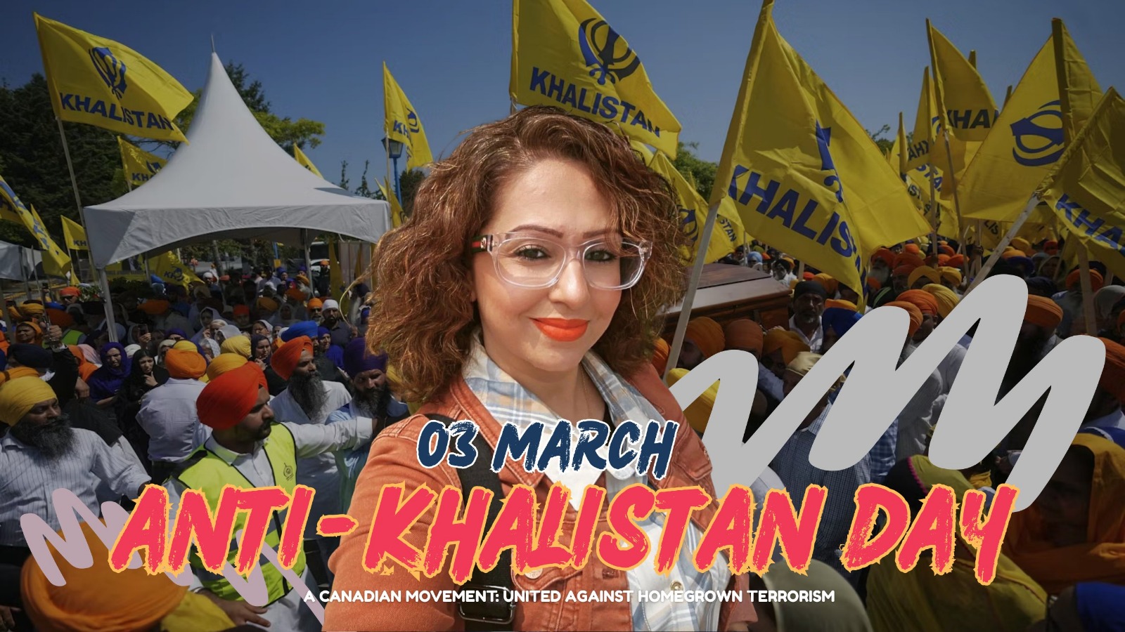 हर साल 3 मार्च को एंटी खालिस्तानी-डे मनाने के लिए जारी किया गया पोस्टर।