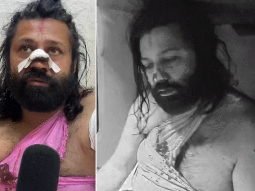 Attack on Ashutosh Maharaj, who filed an FIR against Shankaracharya Prayagraj । Uttar Pradesh