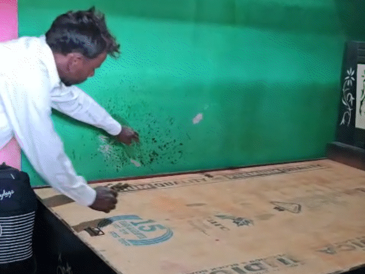 पलंग पर सोते समय लवकुश को गोली मारी थी। पिता बनने पर वह गांव आया था।