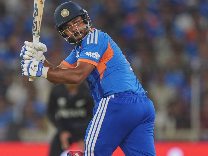 सैमसन ने न्यूजीलैंड के खिलाफ 89 रन की पारी खेली।