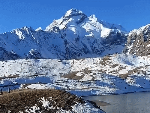 Devotees arrive in large numbers for Adi Kailash Yatra.
