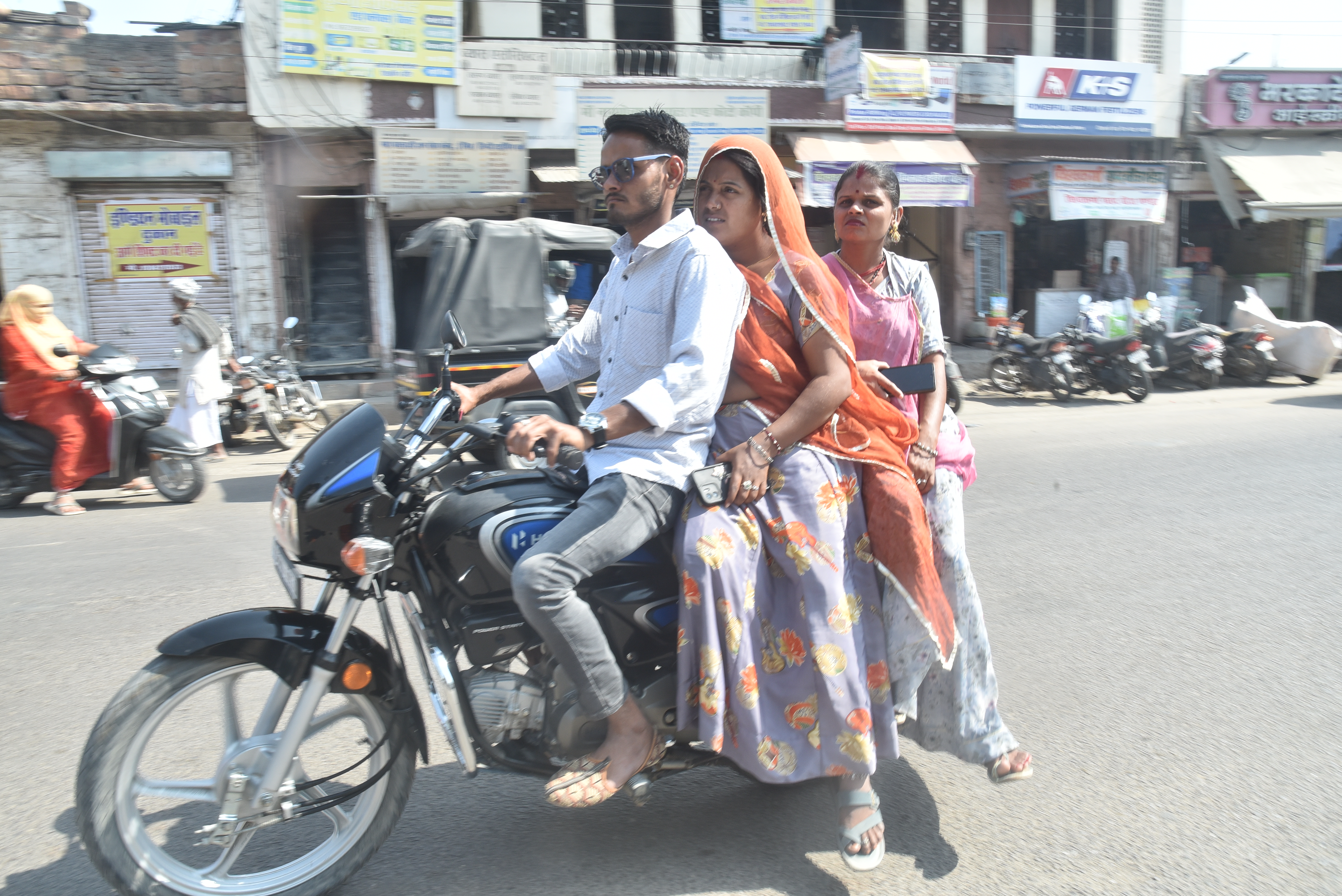 Two Wheeler Riding Without Helmet Awareness campaign ineffective, two-wheeler riders ride without helmets