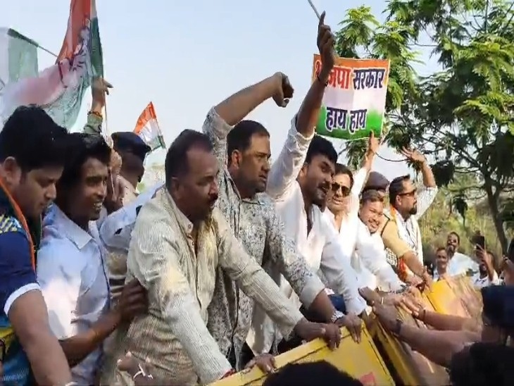 अफीम की अवैध खेती के खिलाफ कांग्रेस का हल्ला बोल